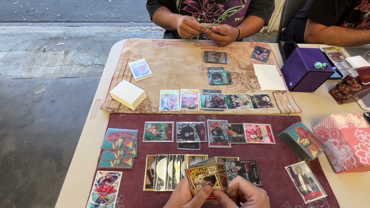 (OP10) Zoro vs GY Law! Rare & Sleevless Locals Round 5! OPTCG POV