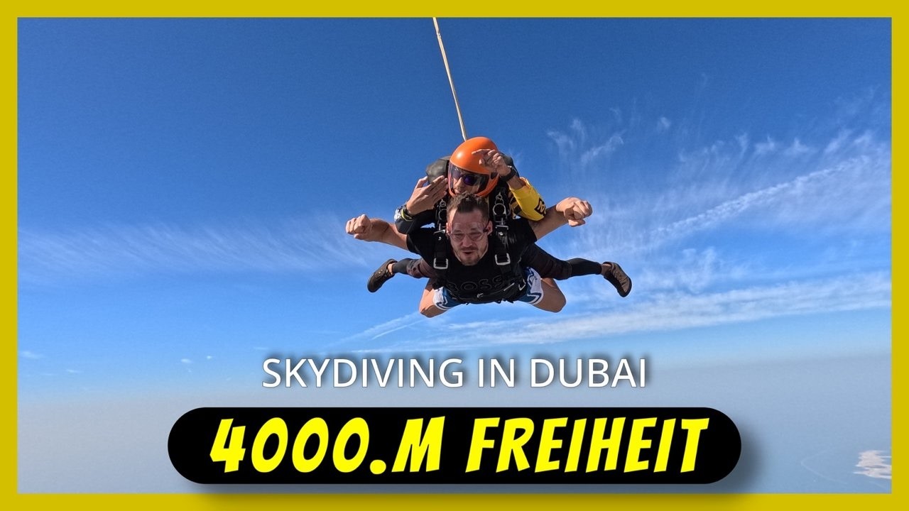 🪂 OH MEIN GOTT – Wir sind wieder gesprungen! | Skydive Dubai