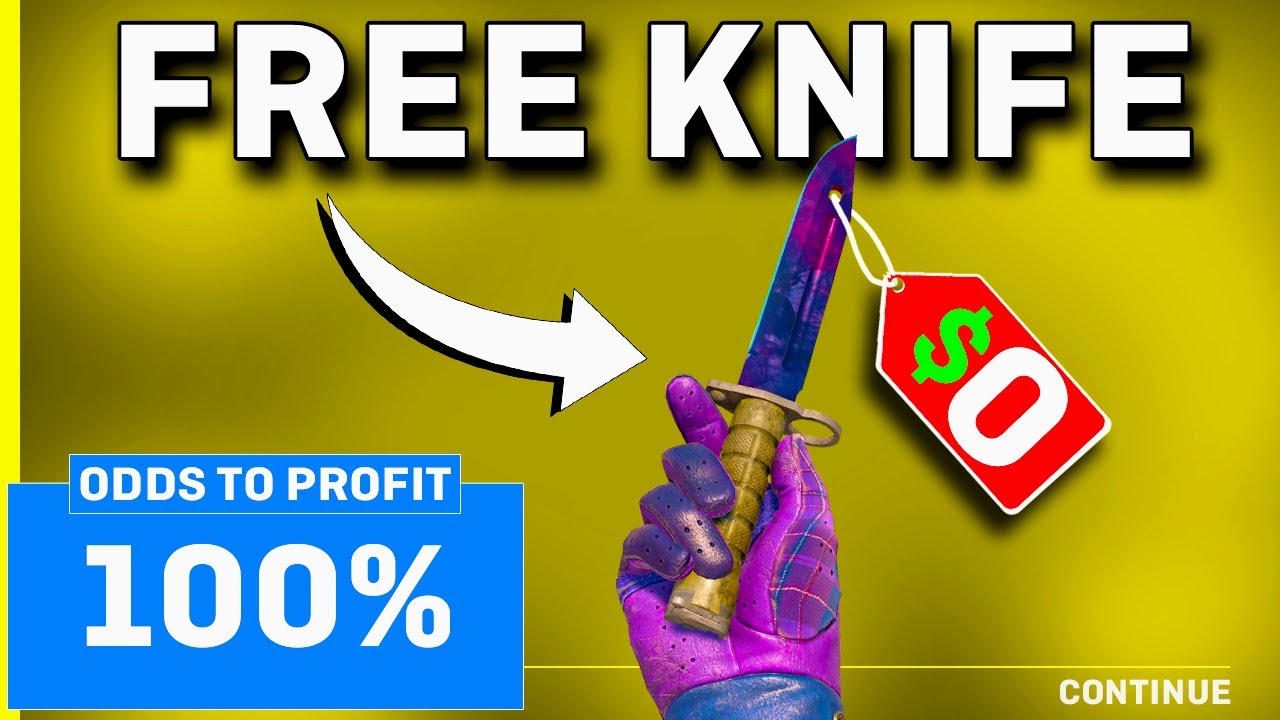 How To Get A FREE KNIFE in CS2 With NO RISK!
