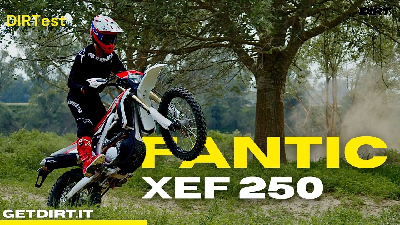 Prova Fantic XEF 250 2023 I Ecco come è fatta e come va la 250 4 tempi italiana da enduro