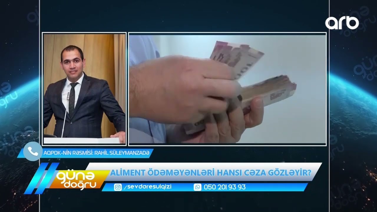 Günə doğru | Aliment ödəməyənləri hansı cəza gözləyir?
