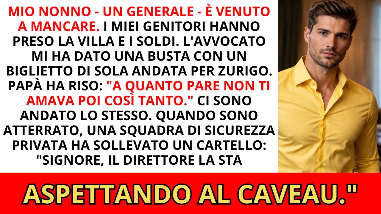 Mio padre derise la mia eredità — Finché non trovai il segreto da un miliardo a Zurigo...