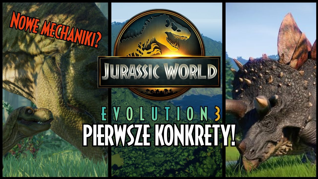 NOWE MECHANIKI W JURASSIC WORLD EVOLUTION 3! | Młode dinozaury?!