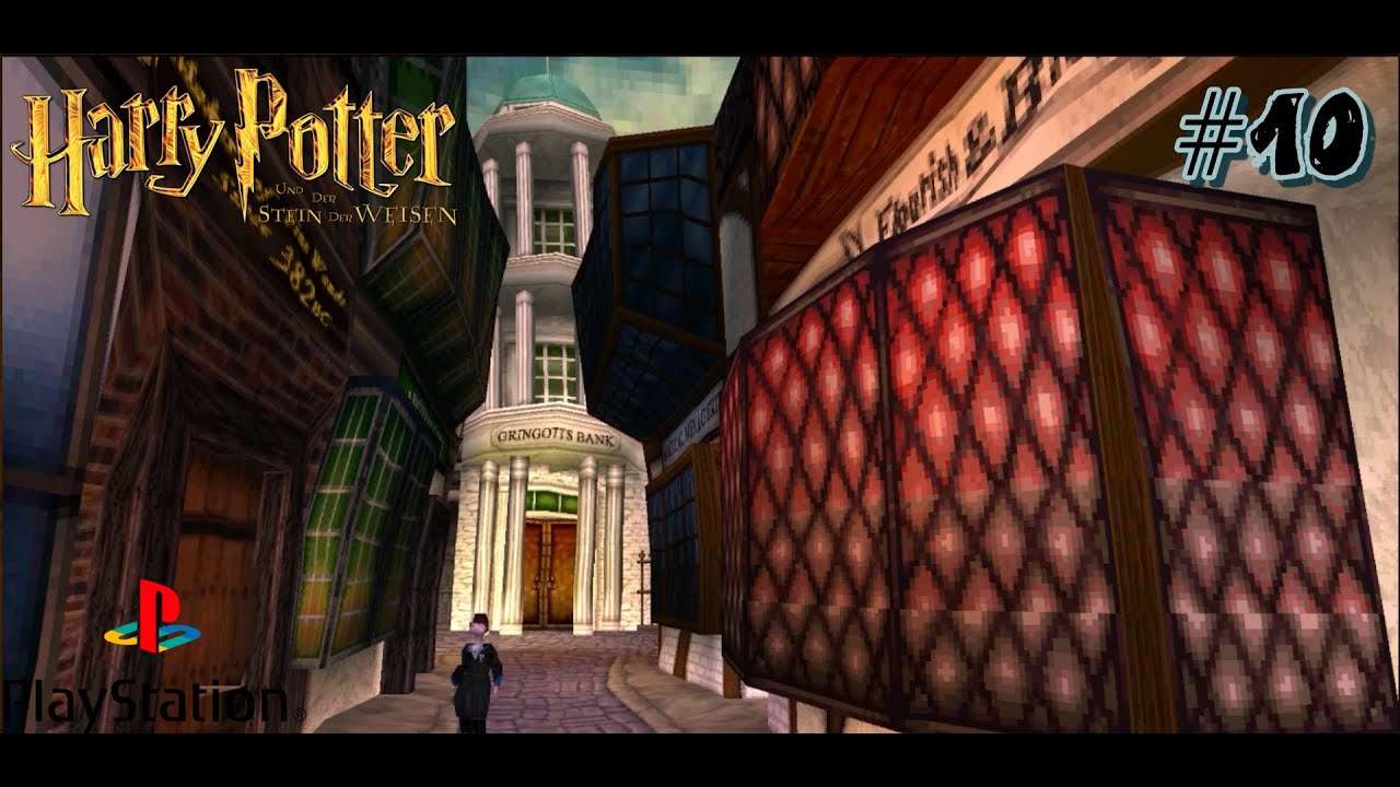 Spaß in der Winkelgasse #10 ✦ Harry Potter und der Stein der Weisen(PS1)[Deutsch][1080P] ✦ Lets Play