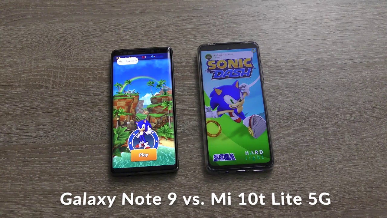 Xiaomi Mi 10T Lite 5G vs Samsung Galaxy Note 9: Comparison - speed test and camera comparison