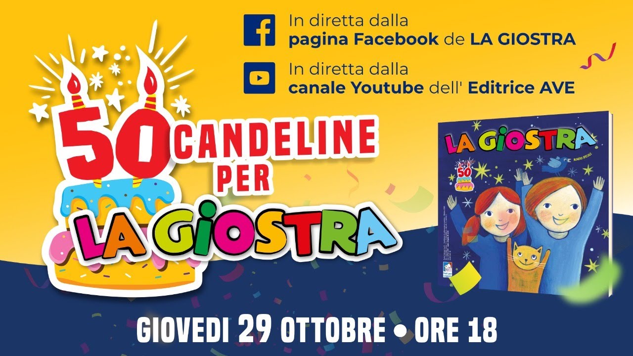 50 CANDELINE PER LA GIOSTRA!