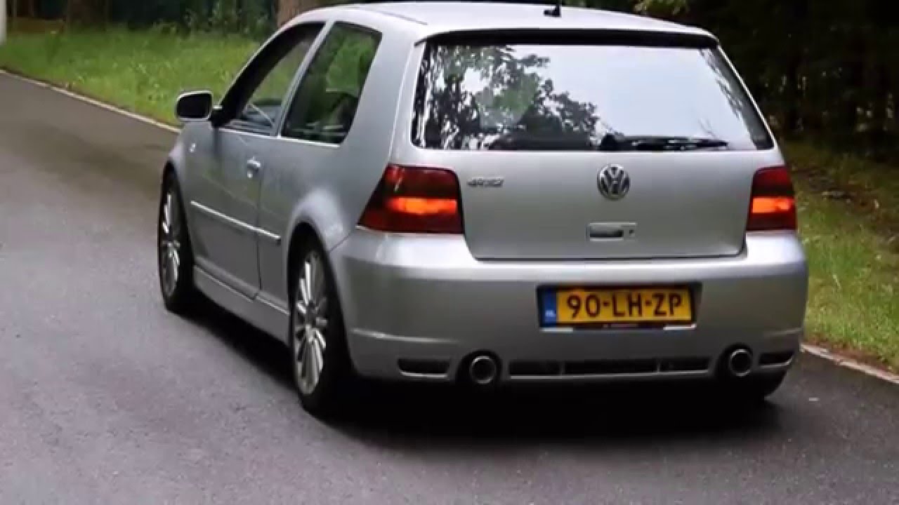 volkswagen golf mk4 r32 sound check         HD