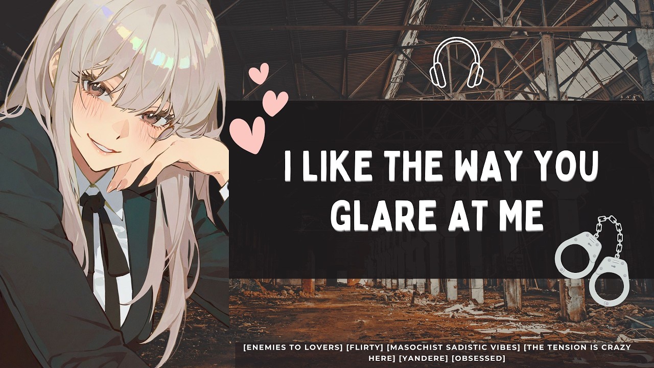 [Your Flirty Yandere Rival Assassin is Obsessed With You] 🖤🔪 //F4M//Voice acting//Roleplay