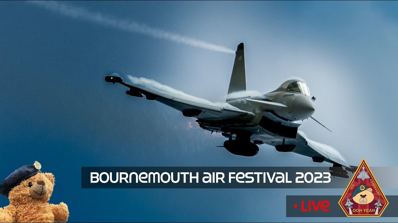 LIVE AIRSHOW BOURNEMOUTH AIR FESTIVAL 2023 • SATURDAY 02.09.23