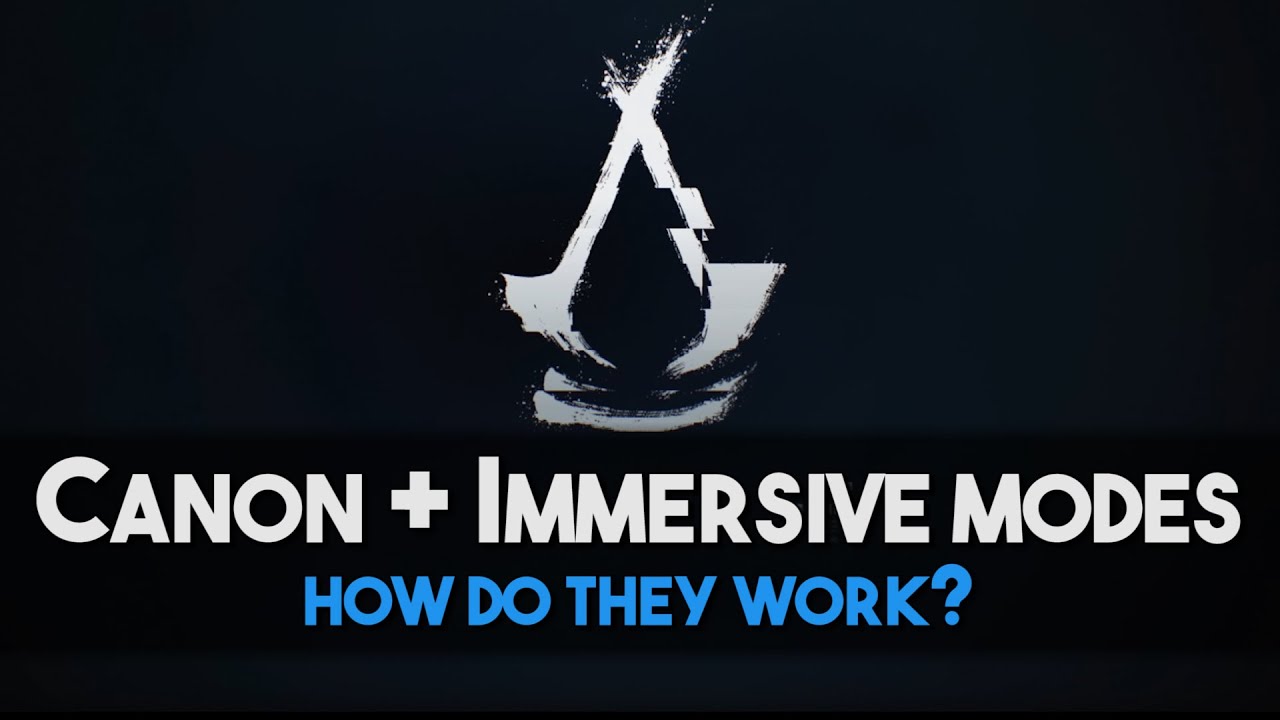 Canon & Immersive Modes | Assassin's Creed Shadows Explanation
