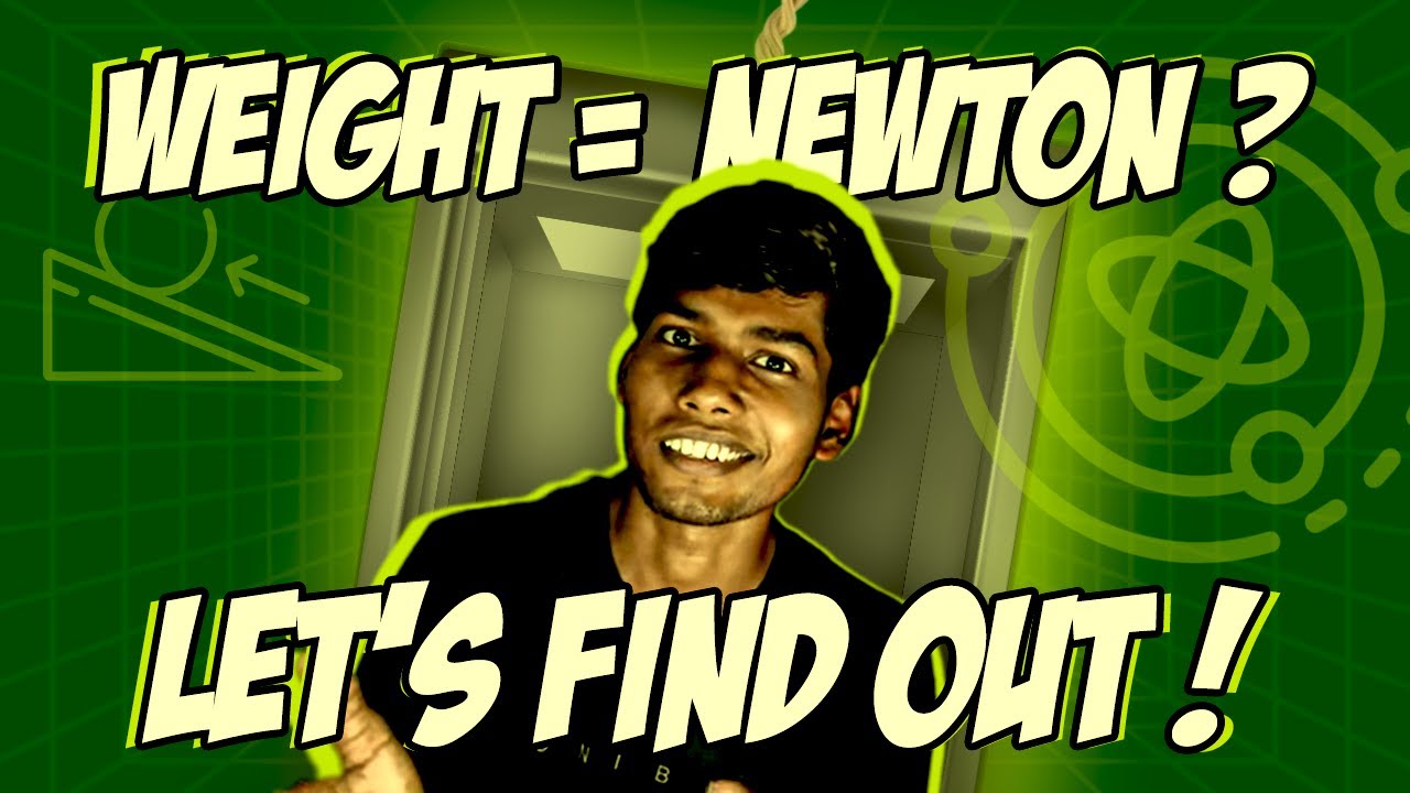 Apparent Weight & Weightlessness simple explanation in Tamil - Padipucast