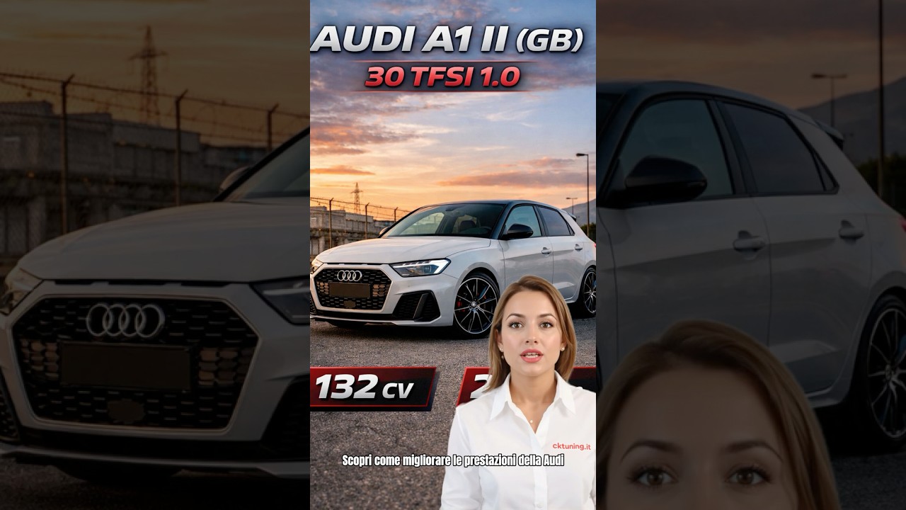 Rimappatura centralina Audi A1 II GB 30 TFSI 1 0 116 cv