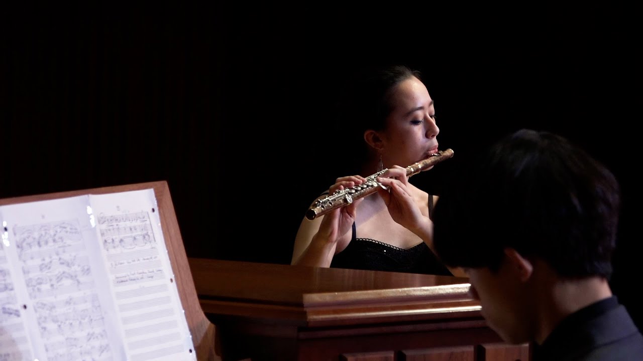 John Weaver - 'Pastorale' for Flute and Organ | Audrey Emata and Eddie Zheng