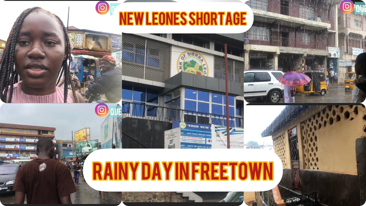 Rainy day in freetown Sierra Leone, west Africa// update on the new Sierra Leone Leones