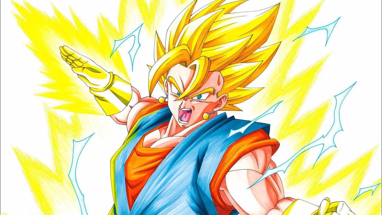 超ベジット 描いてみた/Drawing Super Vegito