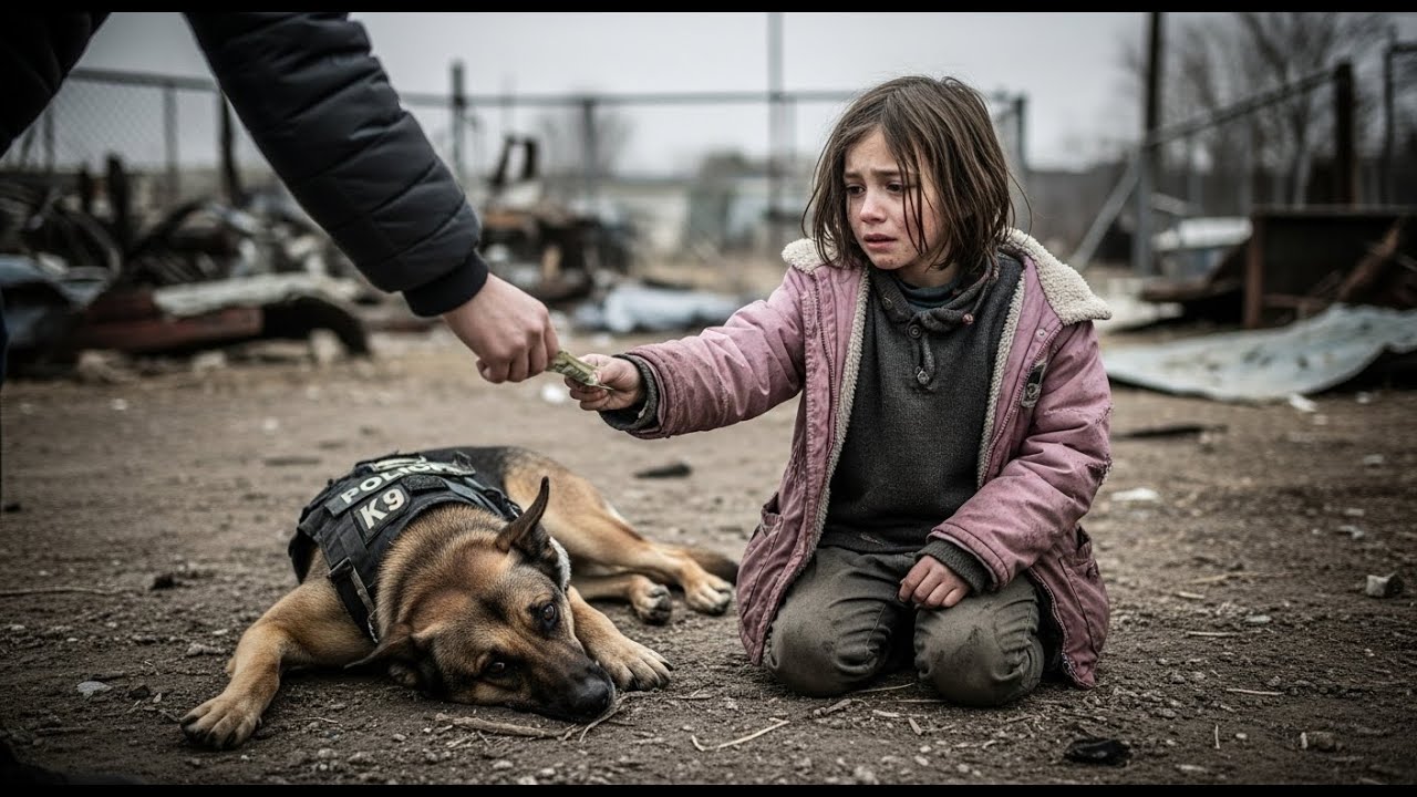 She Gave an Injured Police Dog Her Last $5 — The Moment Realization Hit, I Couldn’t Speak