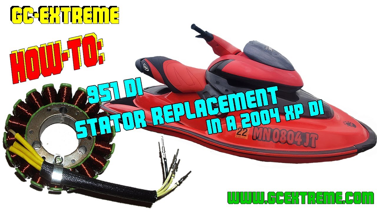 How To: Sea-Doo 951DI Stator Replacement