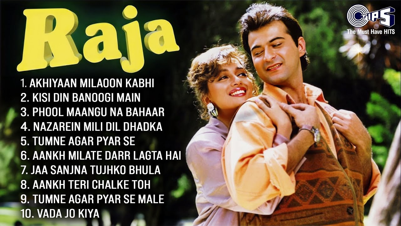 RAJA MOVIE - Audio Jukebox | Sanjay Kapoor, Madhuri Dixit | Old is Gold | Hits of Bollywood