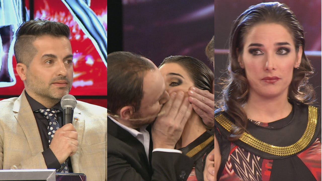 Juanita Viale besó a Onur y se cruzó con Ángel de Brito