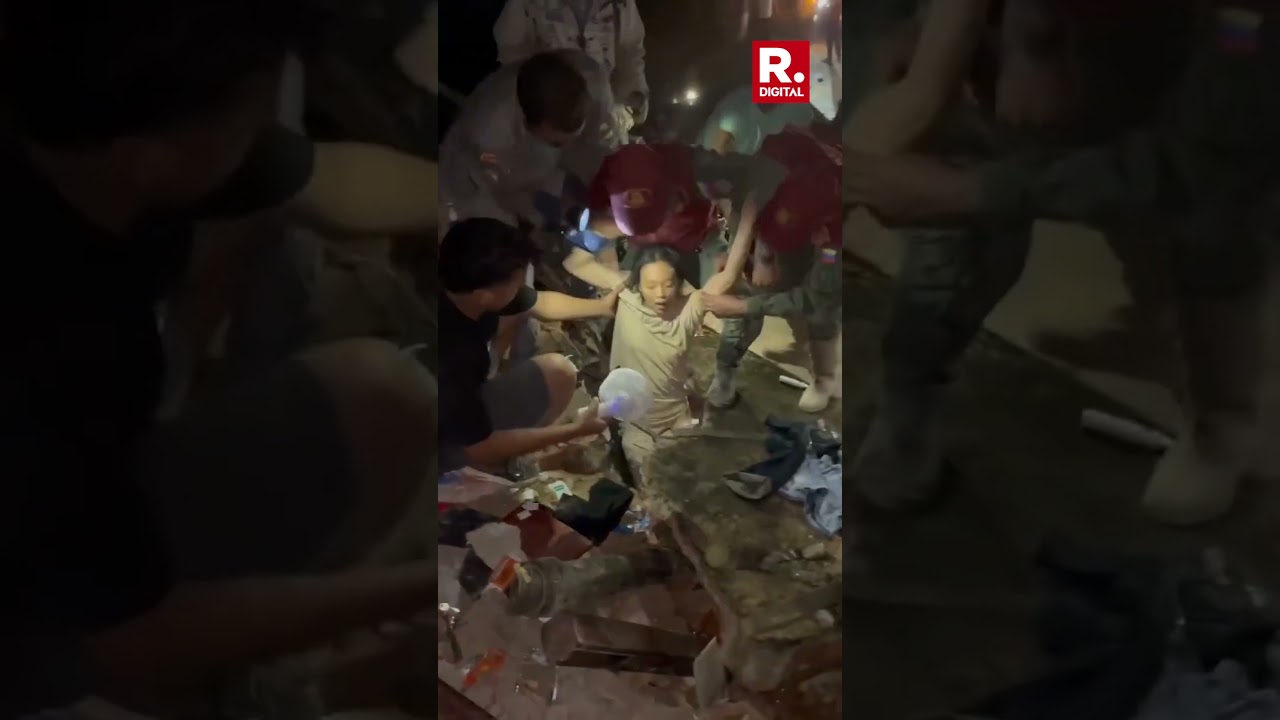 Woman Pulled Alive From Rubble After 7.5 Magnitude Earthquake in Venezuela!