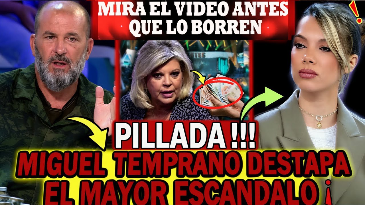 🚨¡ARRUINADAS! MIGUEL TEMPRANO DESTAPA por qué TERELU OBLIGÓ a ALEJANDRA RUBIO a VERDER su EMBARAZO