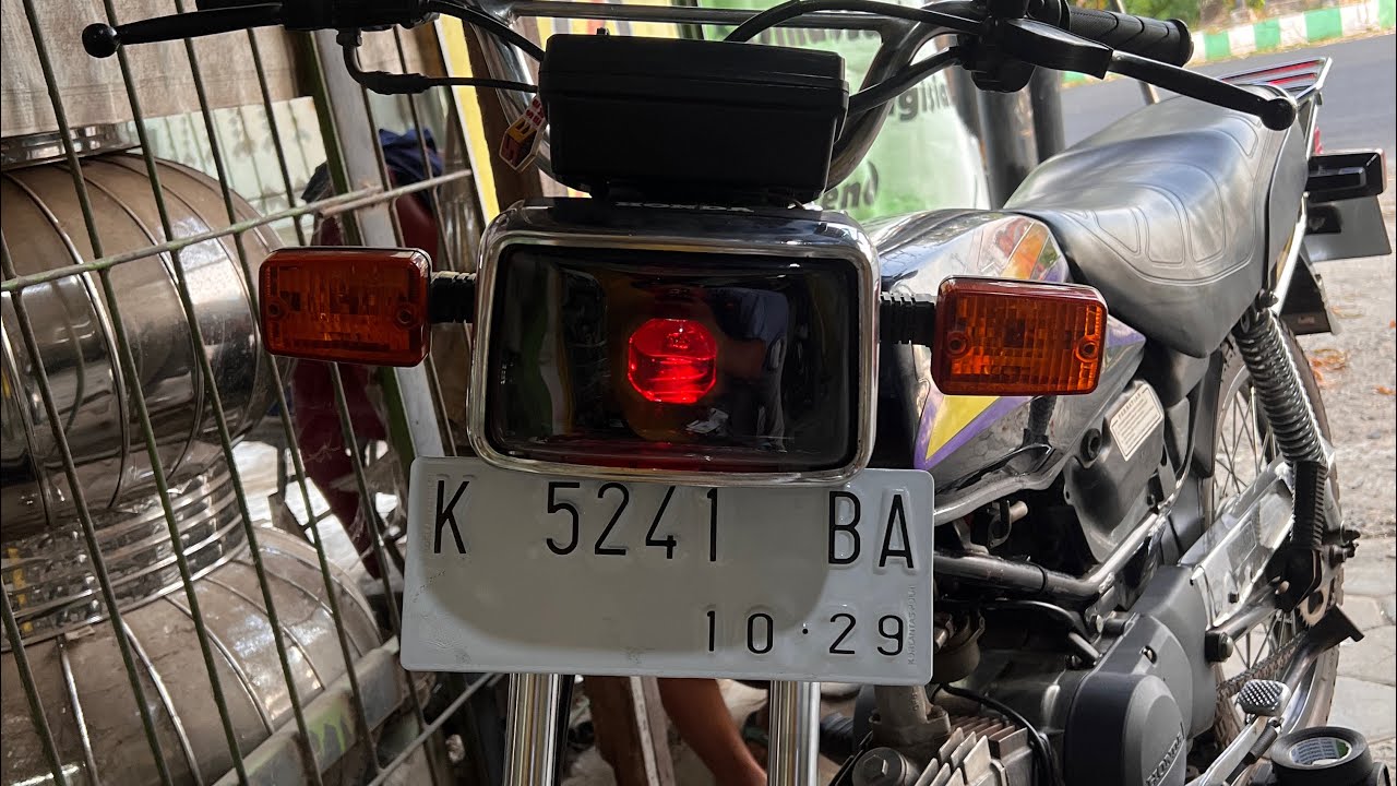 Bikin kabel body baru honda win #win #win100 #hondawin100