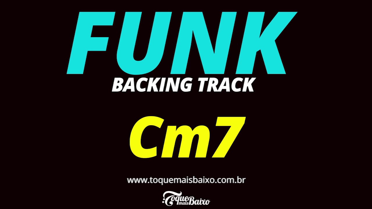 FUNK Backing Track no Bass Cm7