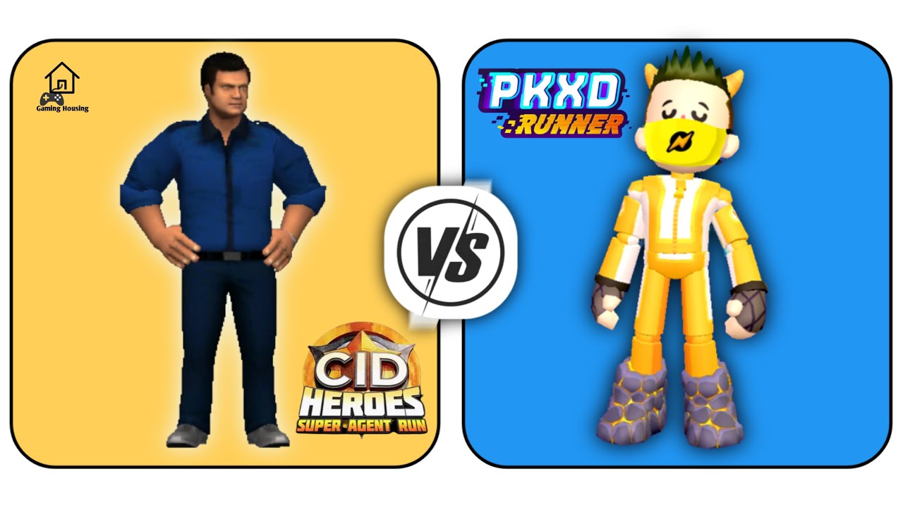 PKXD Vs CID Gameplay | Best Running Games | Gaming Housing