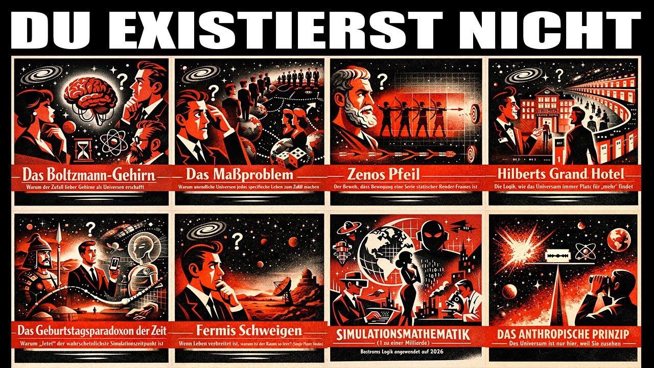 8 Paradoxien, die beweisen, dass du eine Halluzination bist