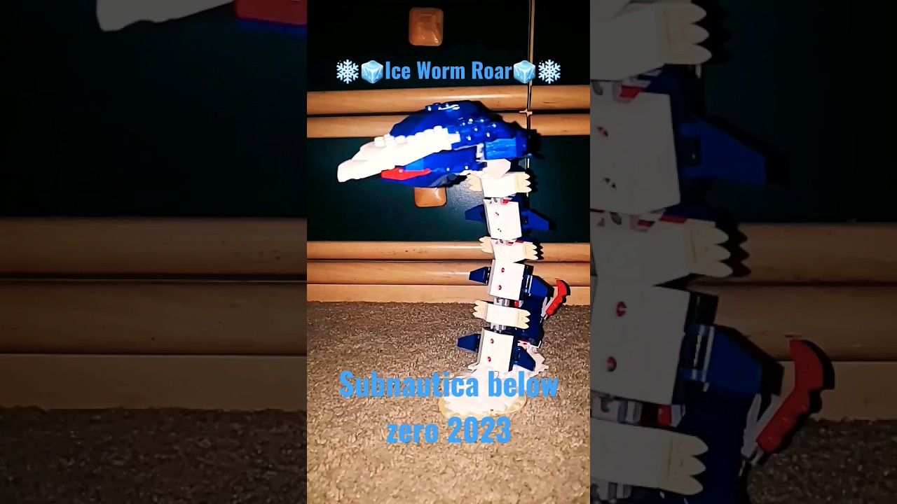 🧊Ice Worm Roar Stopmotion 2023🧊