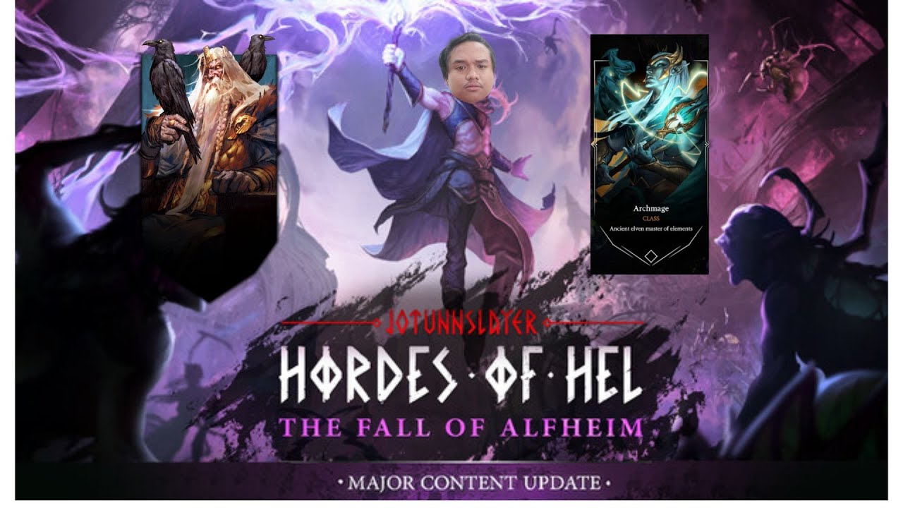 DEWA ODIN MENUNTUNKU KEPADA KEMENANAN | JOTUNSLAYER HORDE OF HEL NIGHTMARE MODE ARCHMAGE