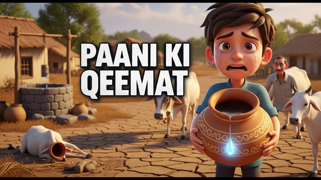 Panni ki qeemat | Kids Cartoon | Cartoon Stories for Kids | urdu hindi