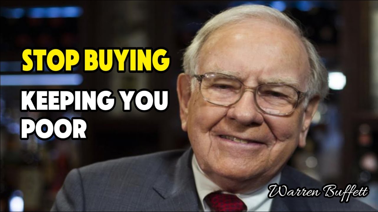 This is Why You'll Never Be Rich (According to Buffett)