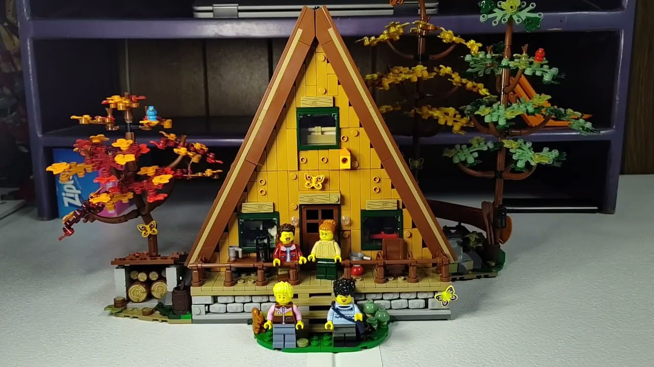 Lego Ideas A Frame Cabin Speed Build