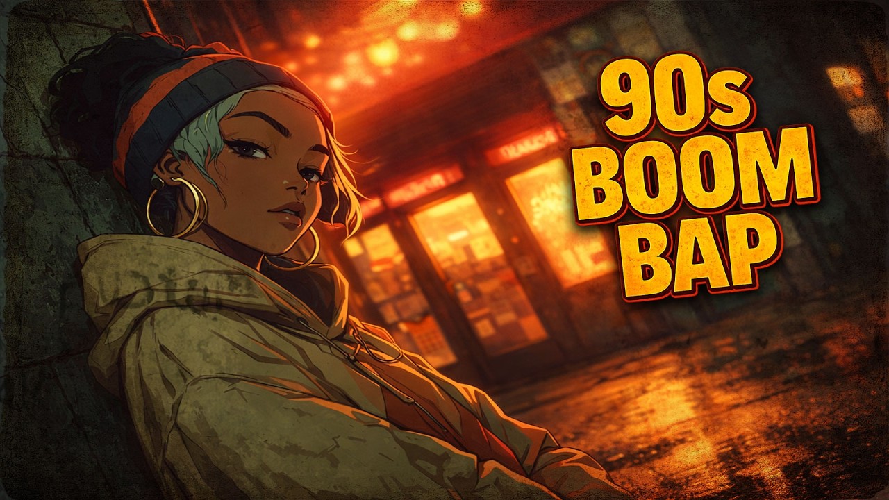 Old School Boom Bap Lofi – 90s Hip Hop Beats for Midnight Vibes & City Lights