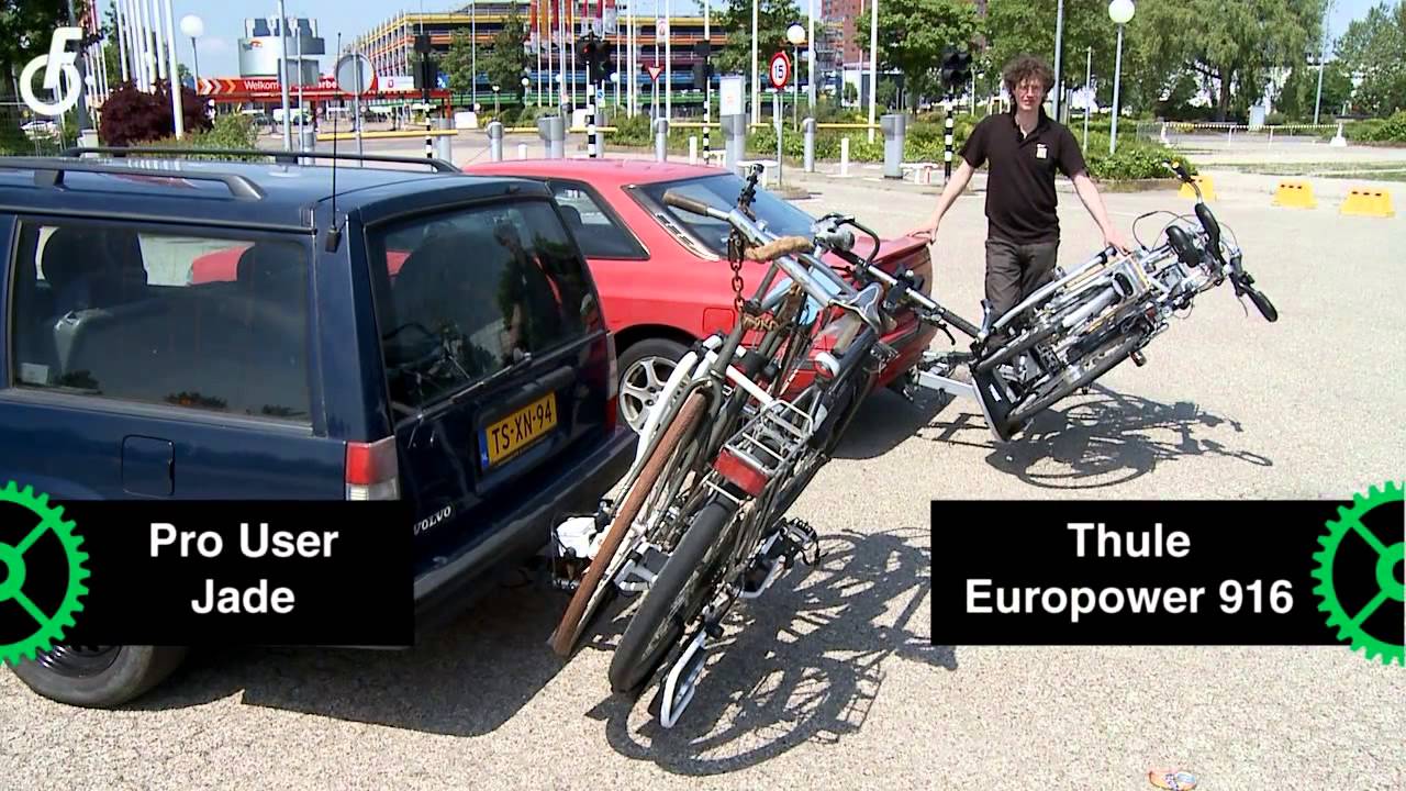 TestKees van de Fietsersbond test fietsendragers