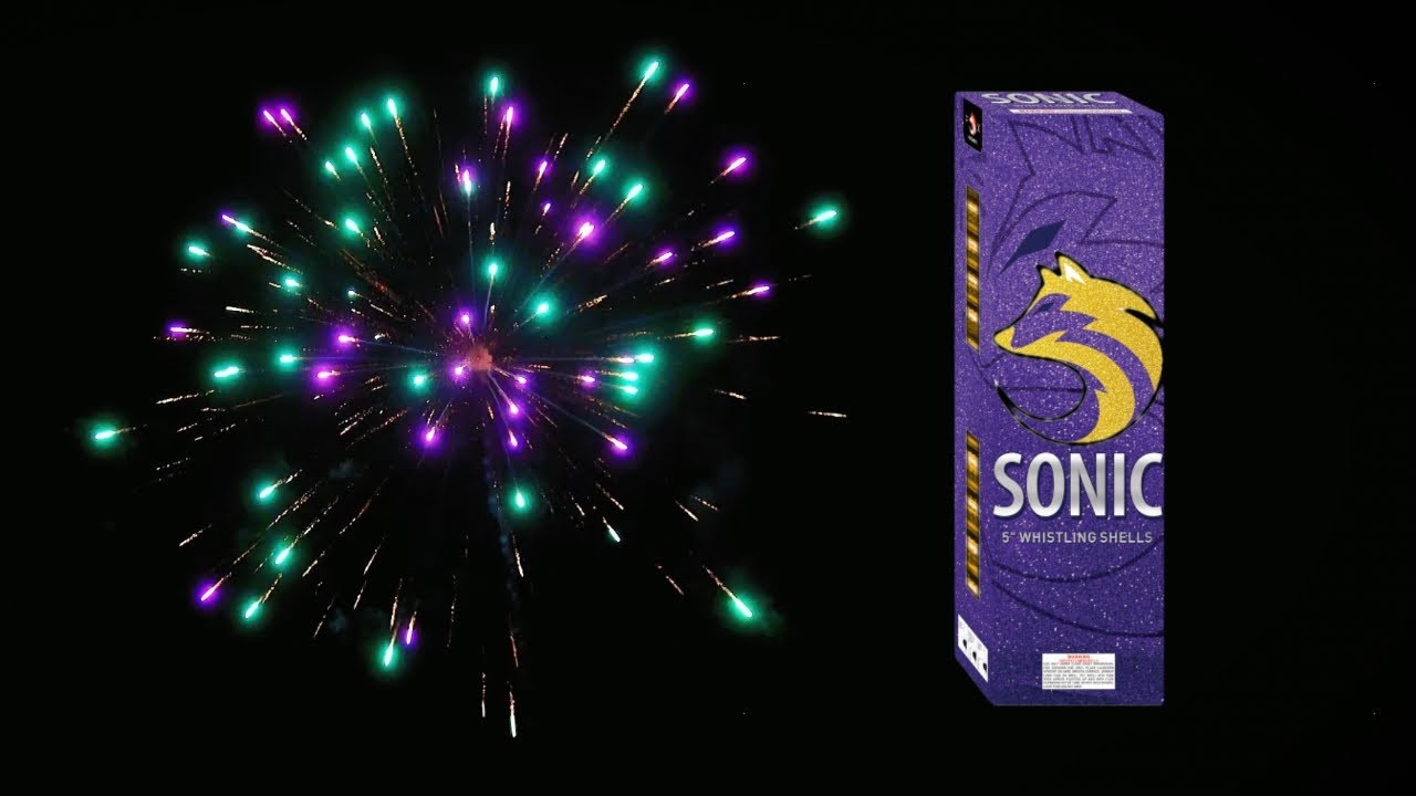 Sonic Artillery Shells by Fox Fireworks