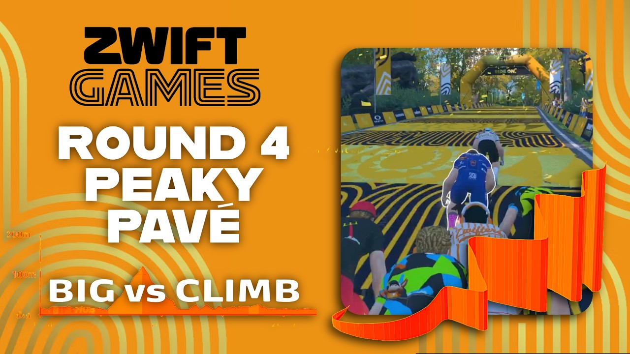 Zwift Games Stage 4 - Peaky Pavé | This one was always going to hurt