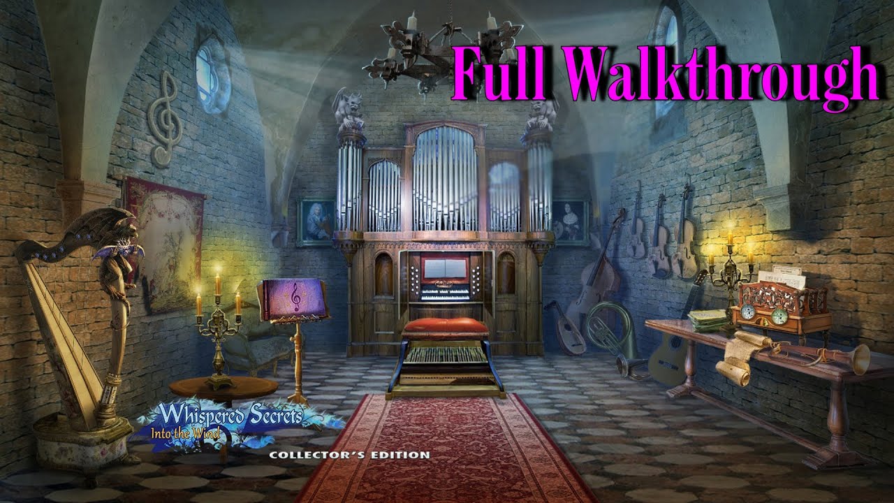 Let's Play - Whispered Secrets 3 - Into the Wind - Full Walkthrough