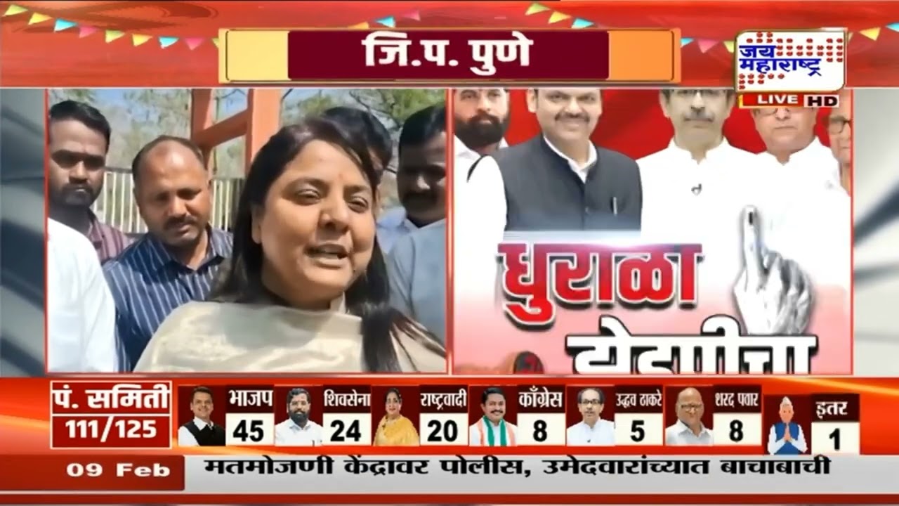Dharashiv ZP Result: NCPच्या Sakshna Salgarपराभूत,महायुतीच्या उमेदवार Archana Patilयांनी केला पराभव