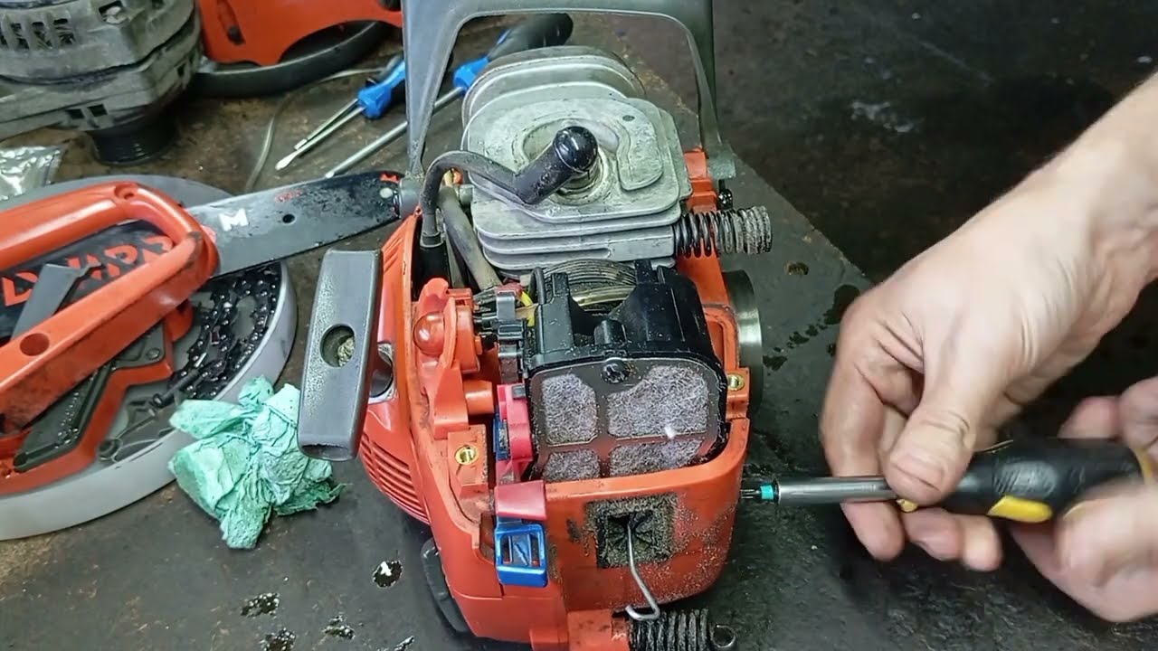 Діагностика безопили  Husqvarna 120 Mark II для підписника. Знову 