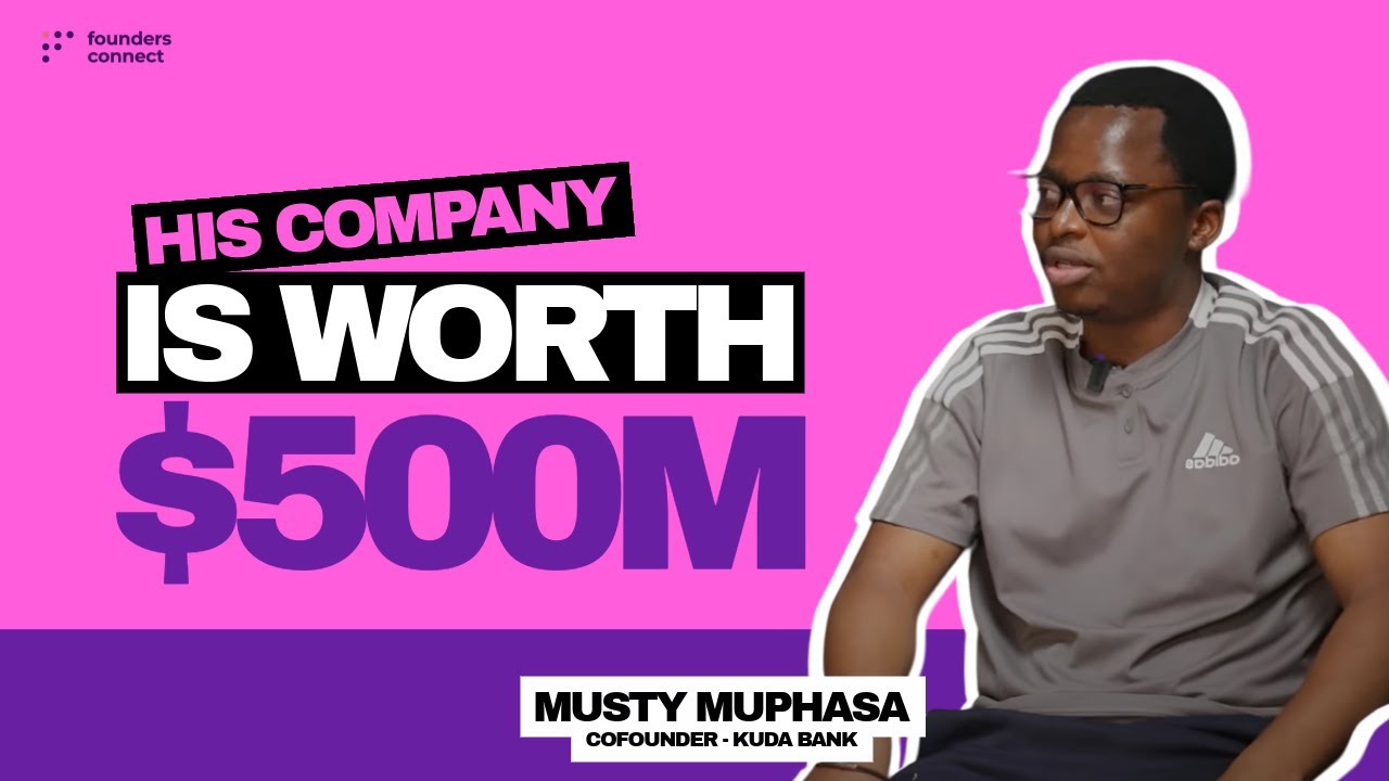 The Story of Kuda Bank, Fastest growing digital bank in Africa with Musty Mustapha #FoundersConnect