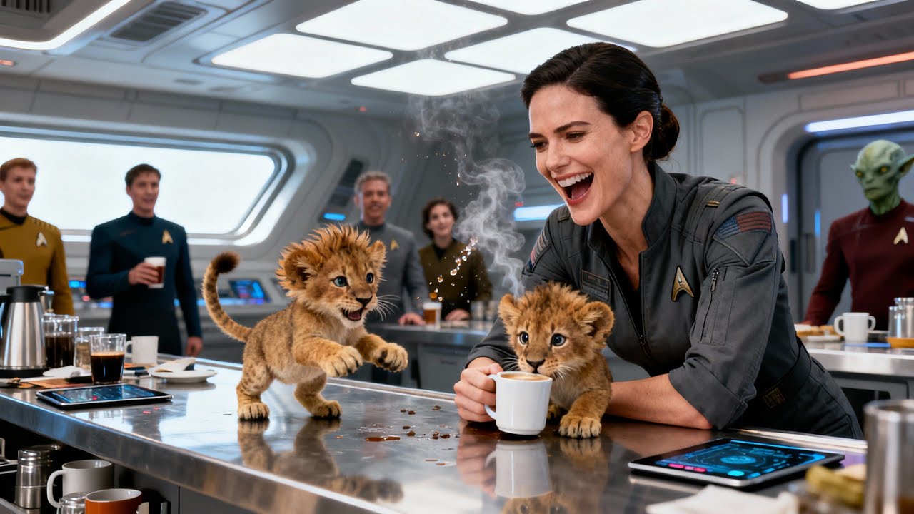 Predator Cubs Stole Her Coffee — The Ship Ran At 200% Energy For