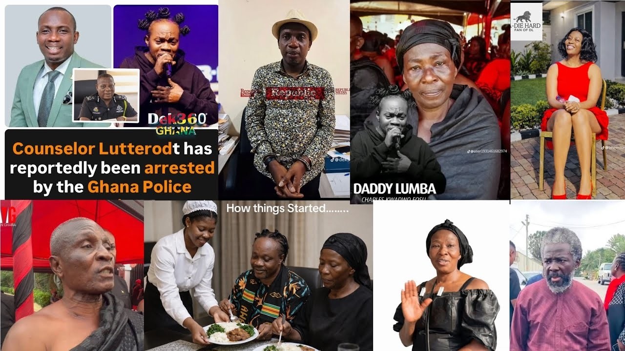 Daddy lumbar issue course councelor Lutterod the Reportedly been Arrested by the Ghana police