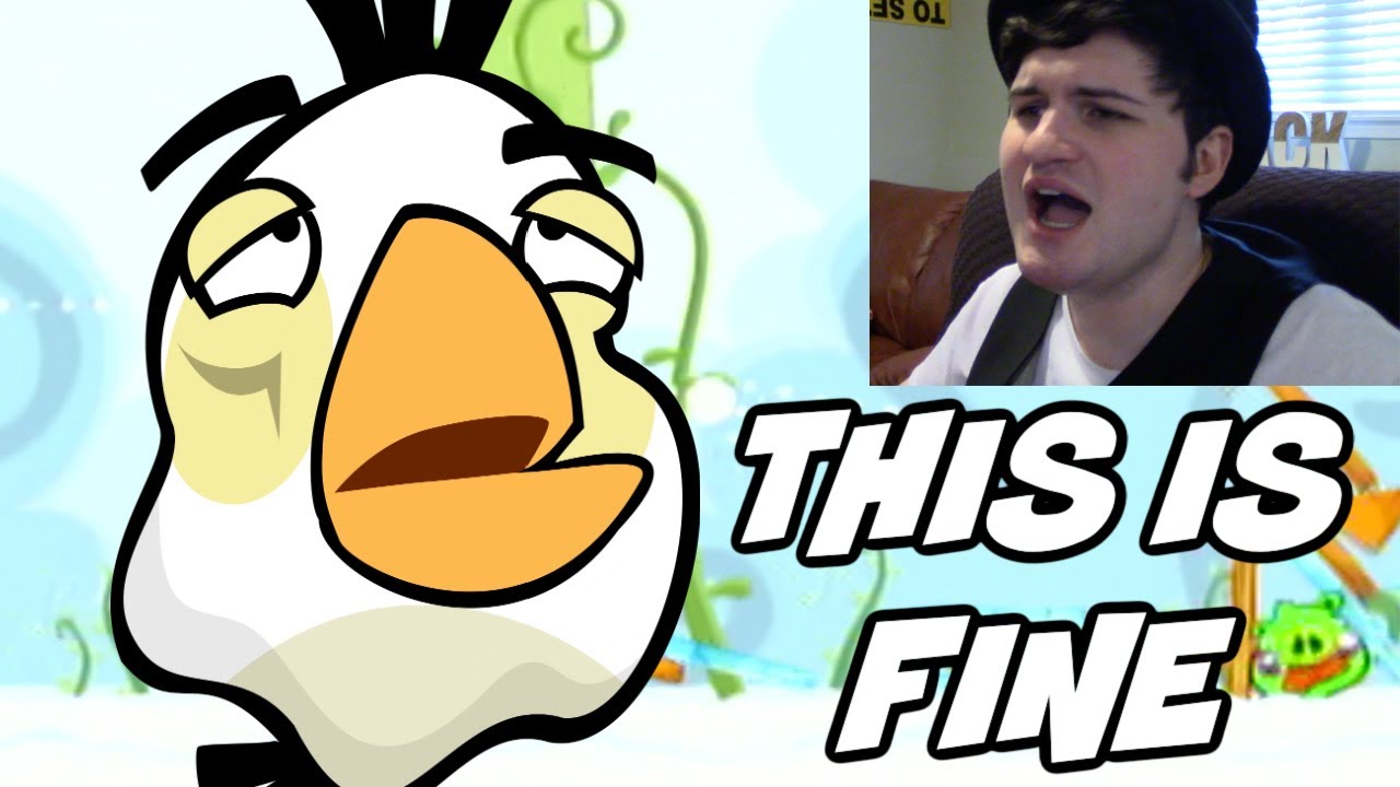 Моя удача в Angry Birds просто БРУТАЛЬНА