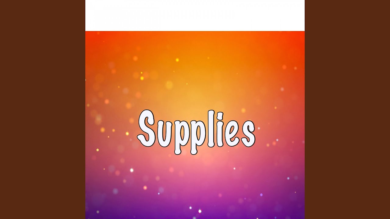 Supplies (Instrumental Tribute to Justin Timberlake)