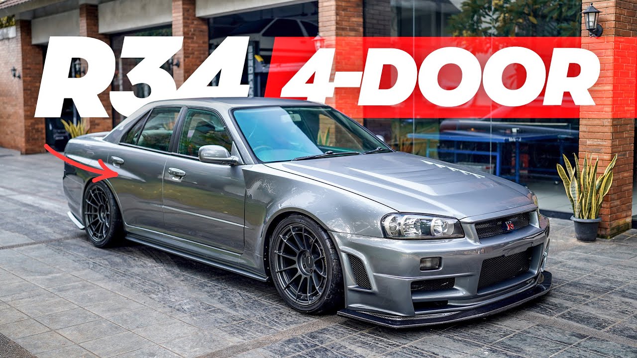 Akhirnya Jadi Juga! Skyline R-34 Empat Pintu
