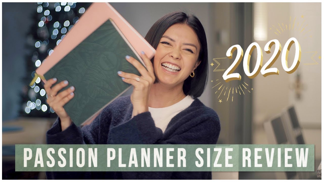 2020 Passion Planner Size Review | GIVEAWAY!!!