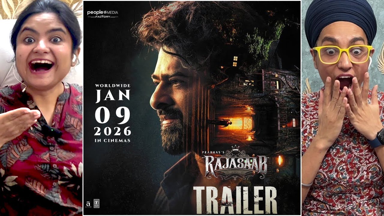 The Raja Saab Trailer REACTION | Prabhas | Maruthi | Thaman| TG Vishwa Prasad| Krithi Prasad