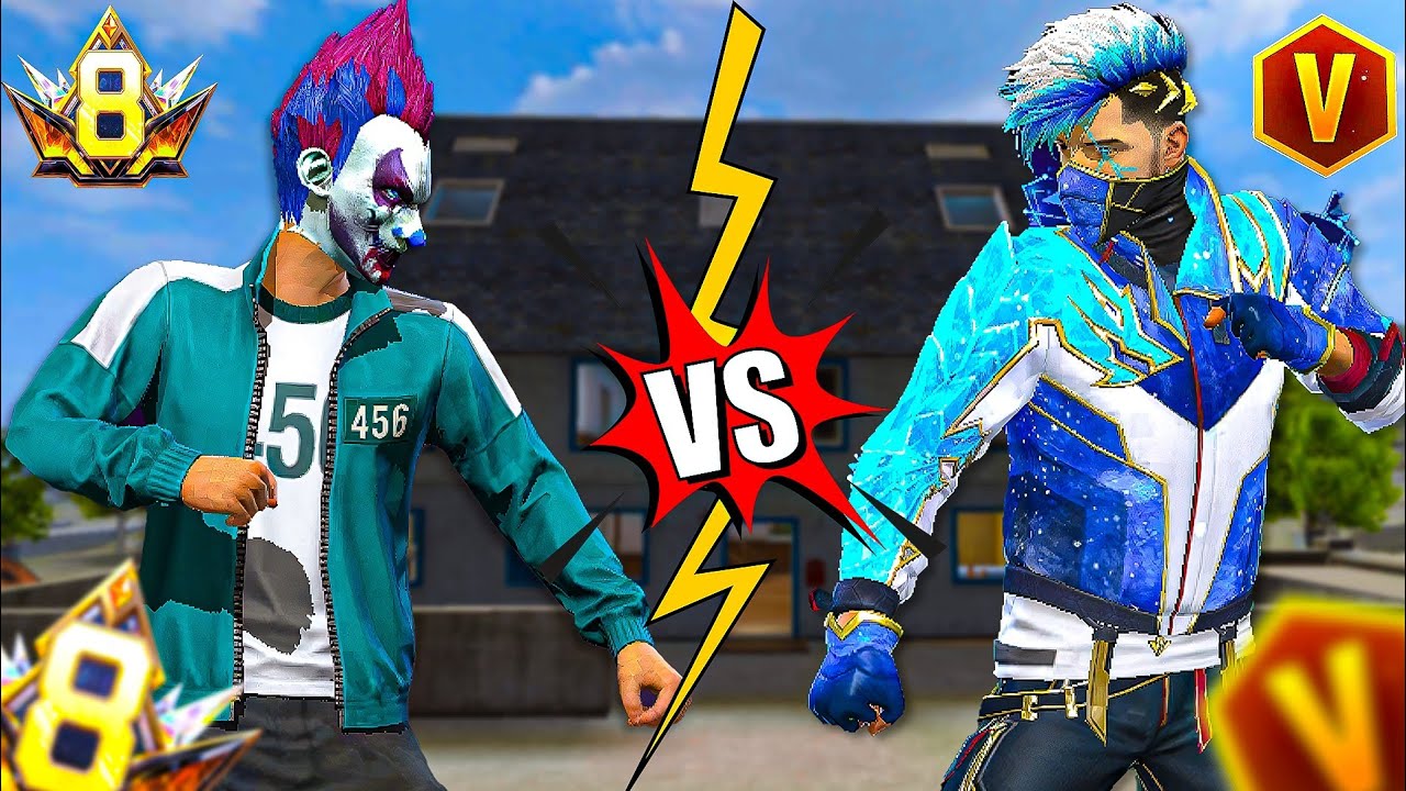 ME vs V BADGE ESPORTS PLAYER 🔥- Who can make better Nero Character Combination 🤔